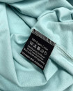 Made in Portugal T-Shirt Organic Pima Combed Cotton Unisex Crewneck Regular Fit Turquoise Color